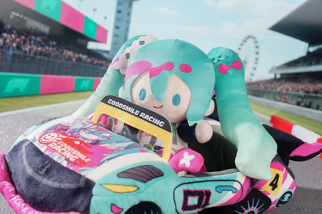 初音ミク レーシングVer. 2025 ぬいぐるみセット｜グッドスマイル