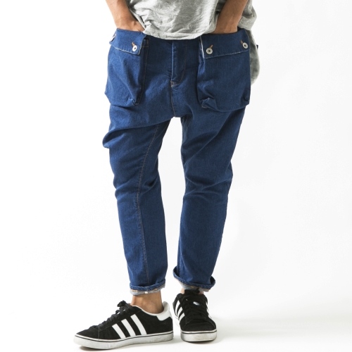 NATAL DESIGN サルエルフラップデニムパンツ アウトドア キャンプ
