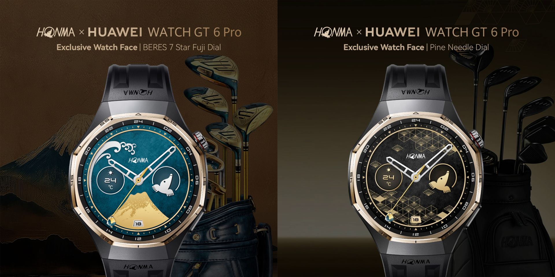 HONMA x HUAWEI WATCH GT 6 Pro for golf launches - GadgetMatch