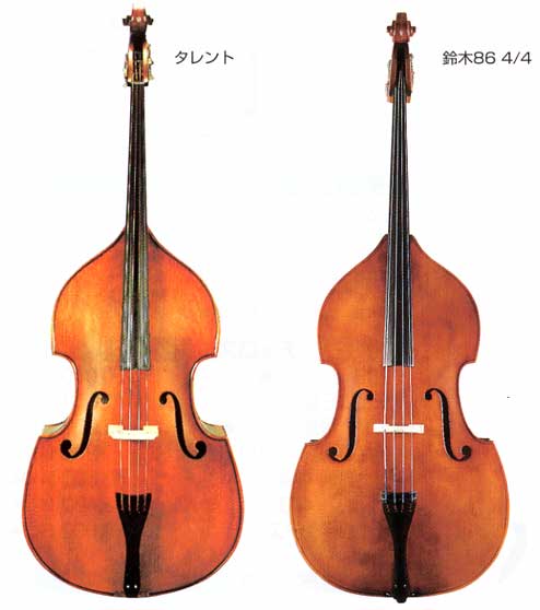 SUZUKI No.85 4/4 コントラバス ウッドベース（手渡しのみ） SUZUKI