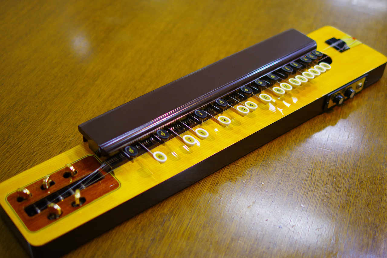 SUZUKI 電気大正琴 蘭BASS バス ベース 低音 希少 美品 専用ケース