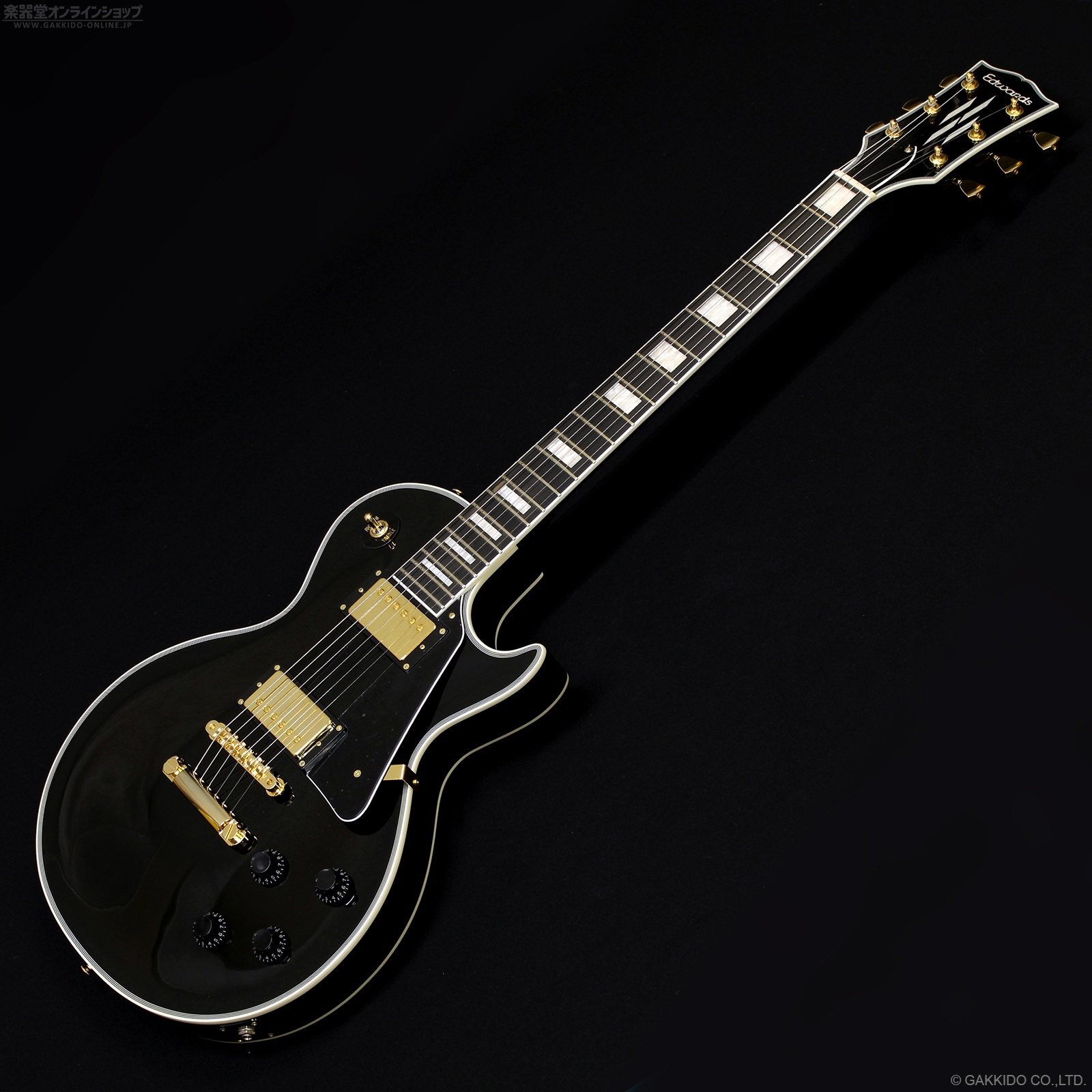 Edwards E-LP-CTM “All Mahogany” BK [Black] [当店オリジナルモデル