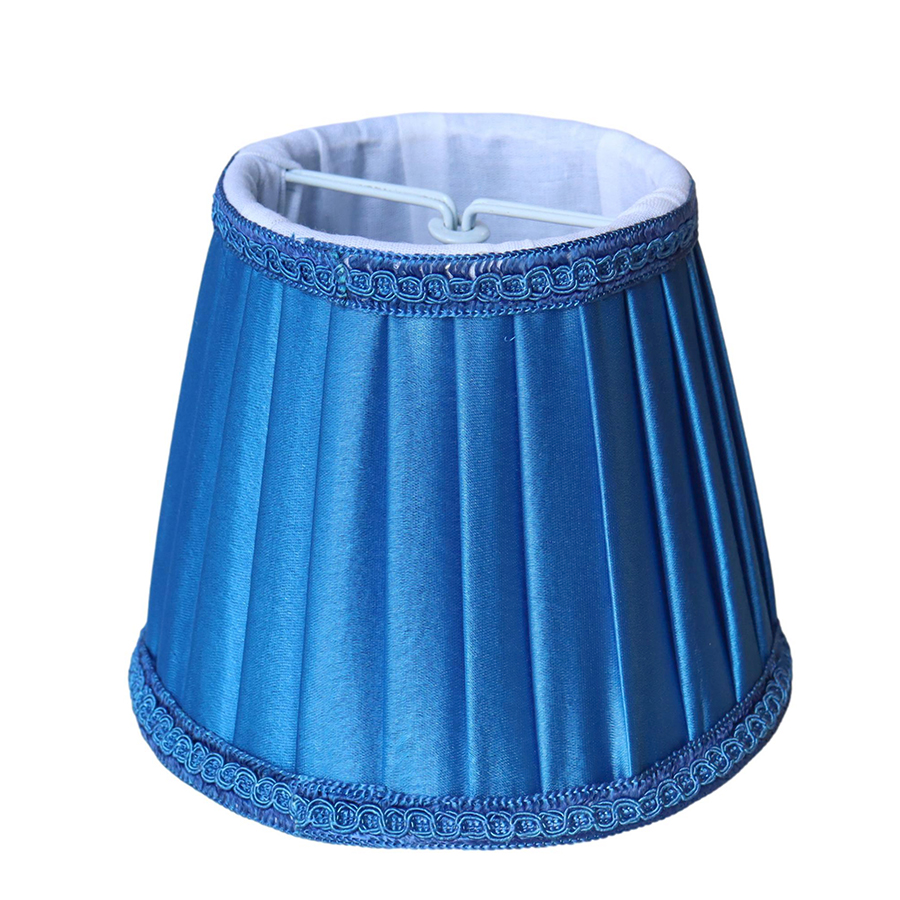 ランプシェード・布ランプシェード/ピンタック φ13cm クリップ式