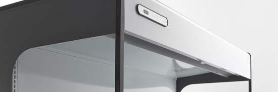 冷蔵ショーケース・LGC-150RE スライド扉リーチインショーケース【幅