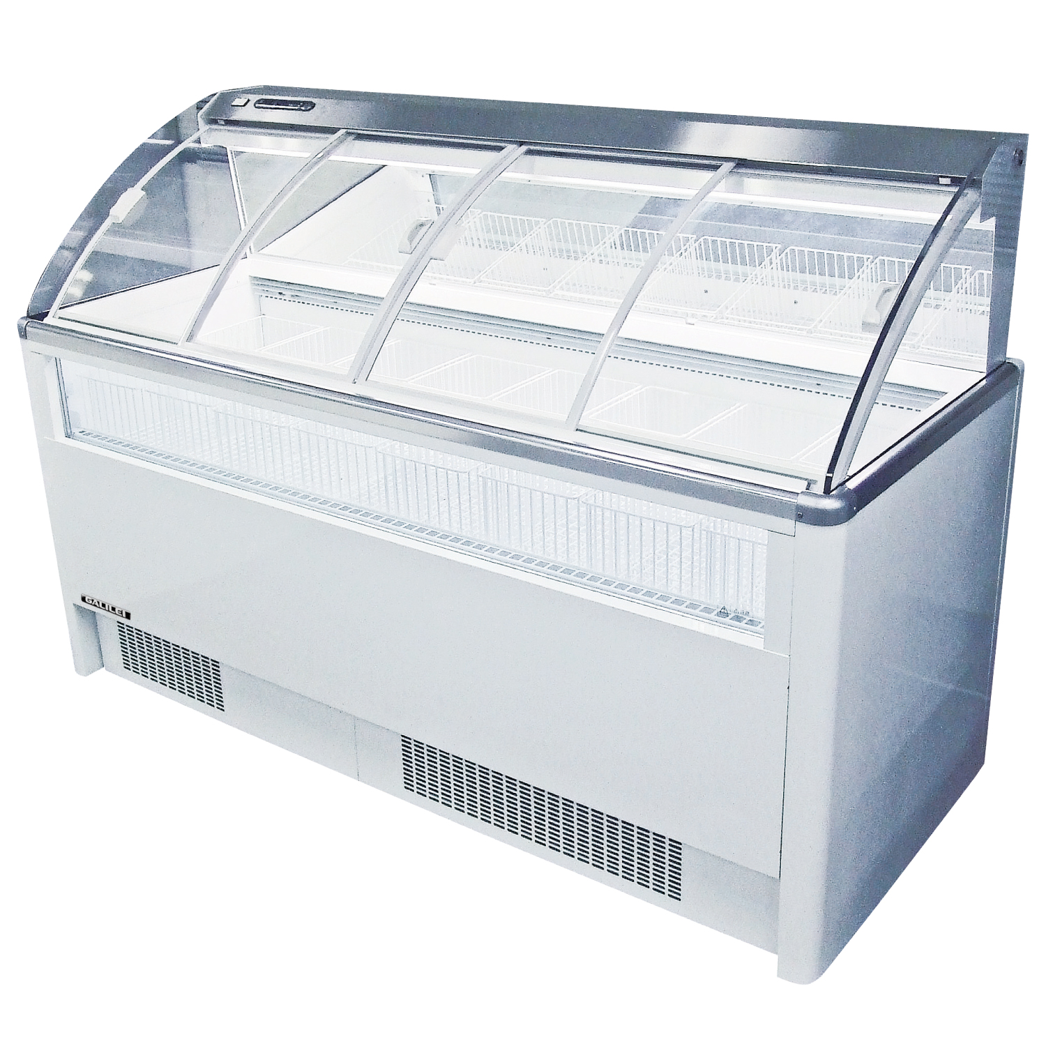 DMK-68FNFTAS - 冷凍機内蔵型ドーム型アイスクリーム用ショーケース