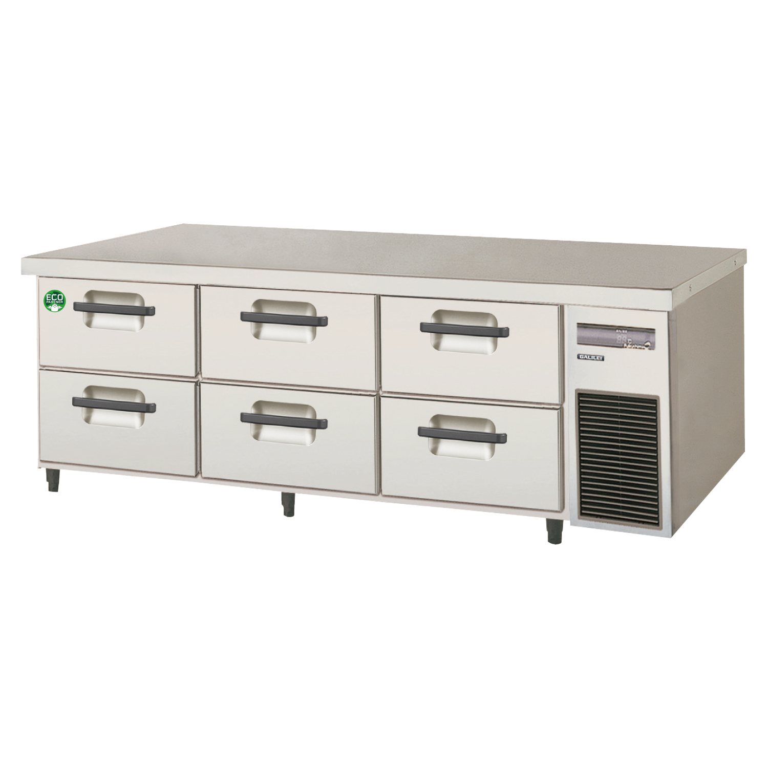 LBC-160RX-R - ドロワーテーブル冷蔵庫（コールドテーブル