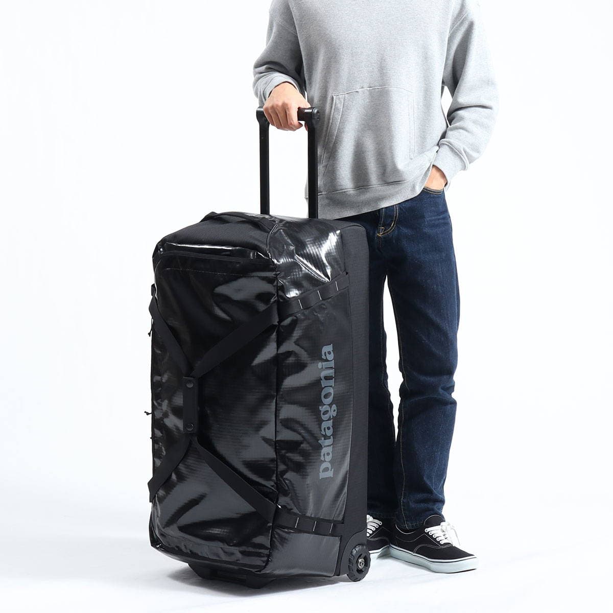 パタゴニア ブラックホールダッフルバッグ 100L ブラック 黒 キャンプ