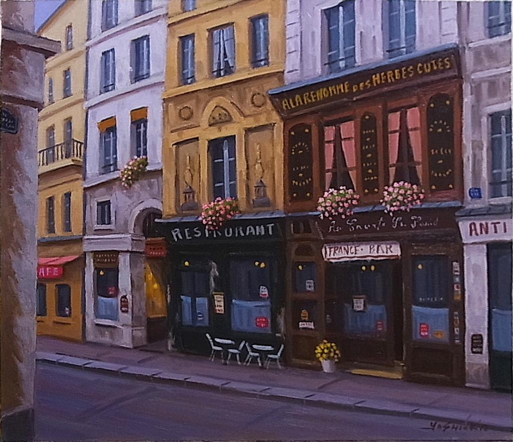 吉岡健二 パリの町並 | 有限会社 ギャラリー瑞鳳