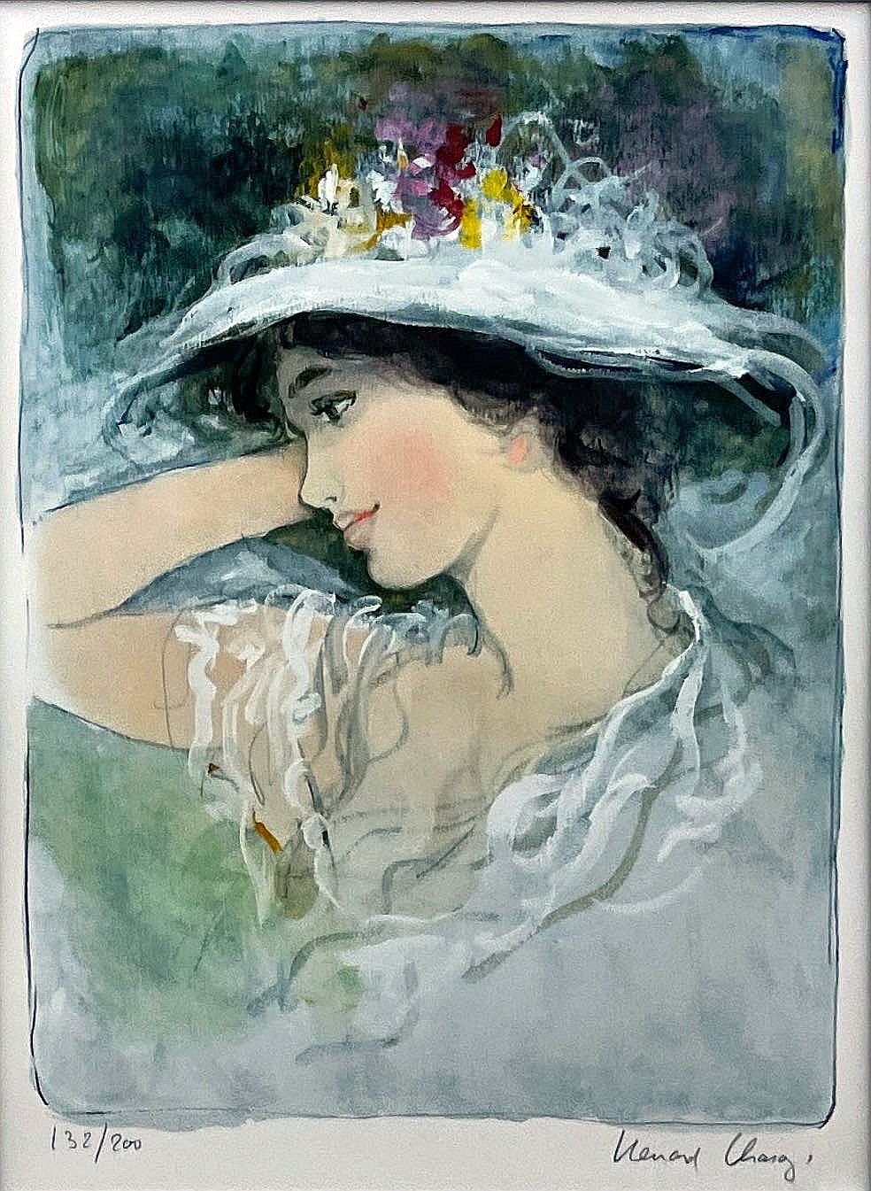 ベルナール・シャロワ リトグラフ 版画『裸婦』【真作保証】 絵画