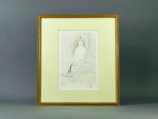 ジャン バティスト バラディエ 裸婦 リトグラフ 直筆サイン入 125部