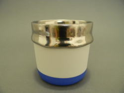 桑田卓郎 メタル ゴールド ブルー ぐい呑 桑田卓郎 メタル ゴールド