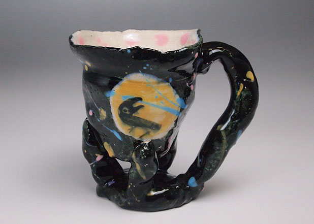 鈴木五郎 オマハ珈琲碗水玉 | ギャラリー桃青