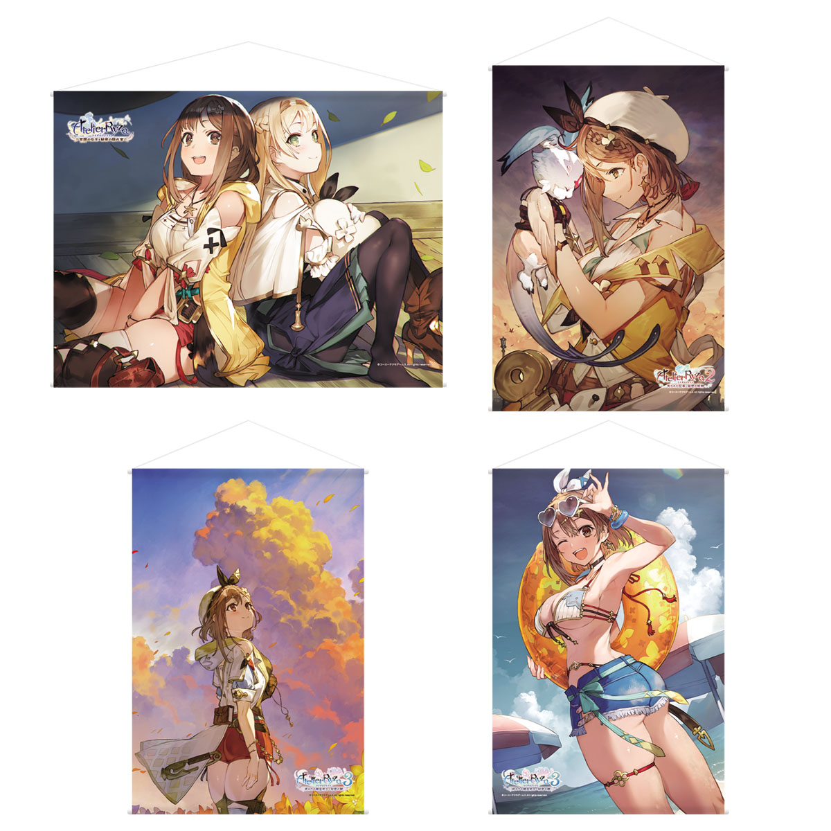 ライザのアトリエ 5周年記念クリアファイル【全6種】 全6種類セット