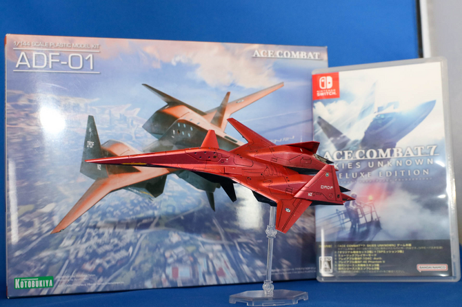 エースコンバット』コトブキヤ1/144「ADF-01」プラモレビュー