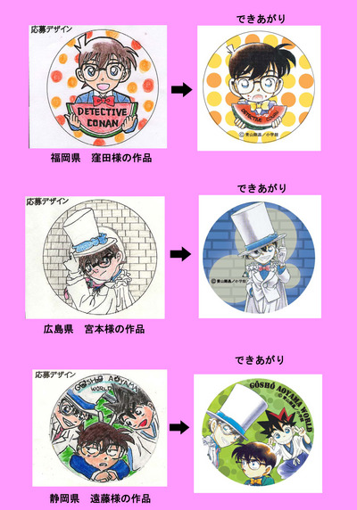 名探偵コナン コナンまつり バイカラー缶バッジ 青山剛昌ふるさと館