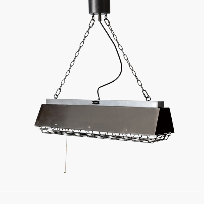 INDUSTRIAL-6 ガード付・ペンダントライト｜シルバー｜照明の