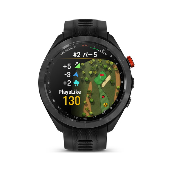 Approach S70 47mm Black CT10バンドル | スマートウォッチ | Garmin 日本
