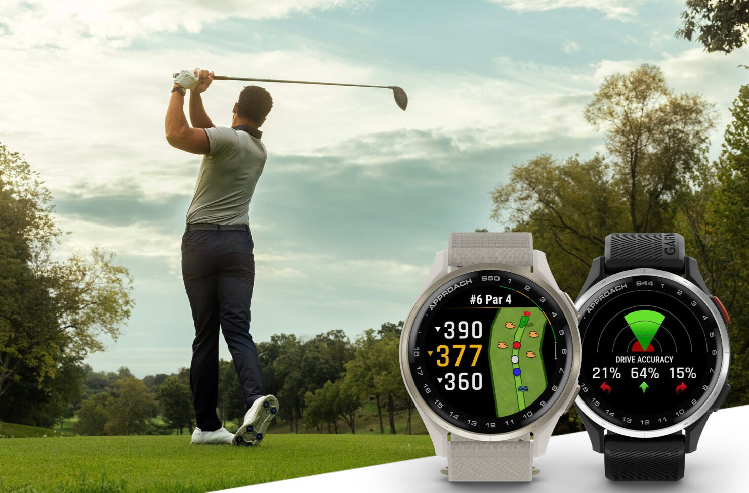 Garmin announces the Approach S44 and S50 golf smartwatches