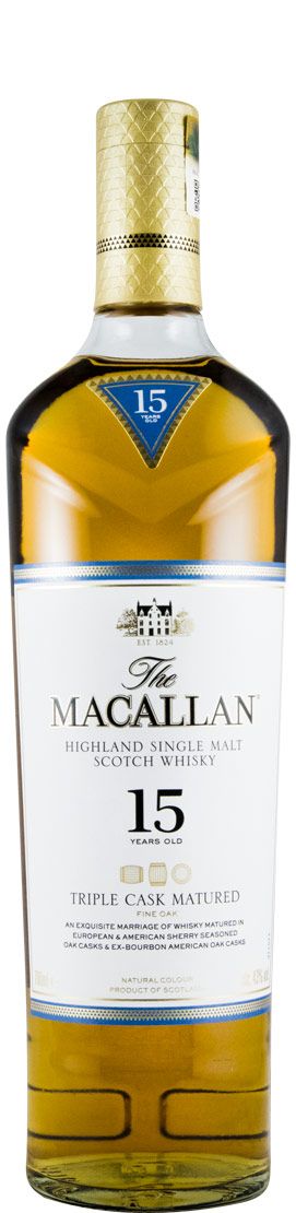 Macallan 15 anos Triple Cask