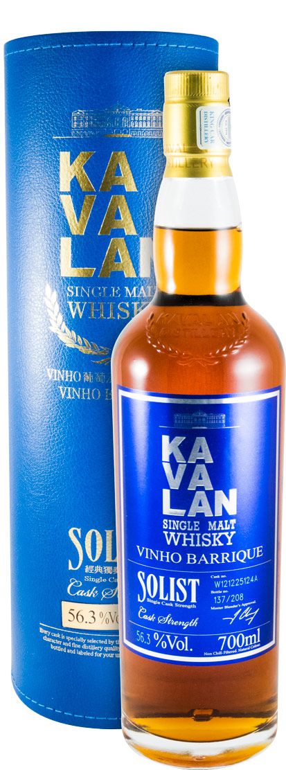 Kavalan Solist Vinho Barrique Single Malt 56.3%
