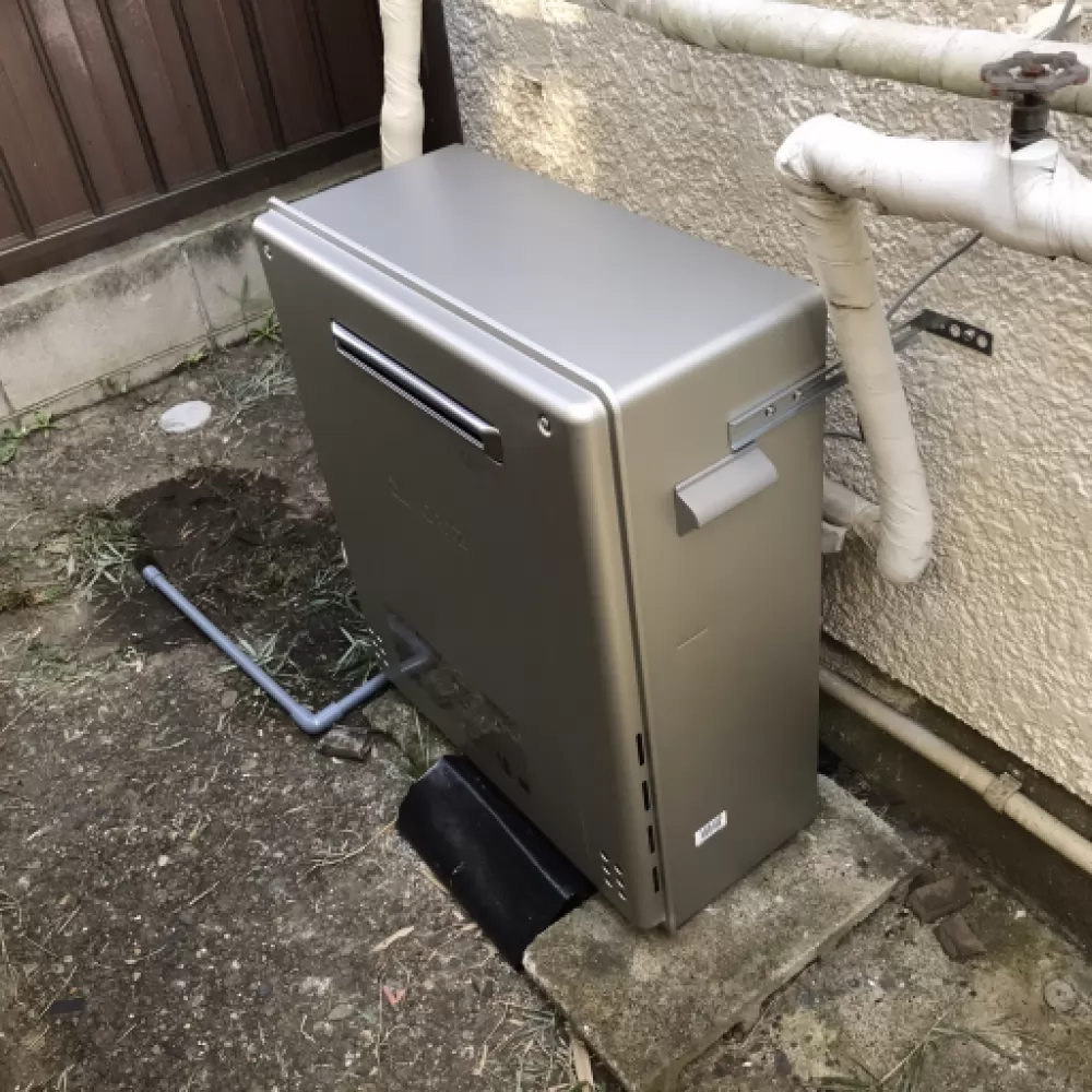 ノーリツGRQ-1622SA→ノーリツGRQ-C1662SAX BL｜松戸市の給湯器交換