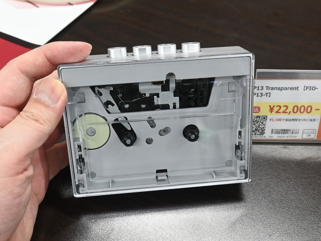 FIIO CP13 カセットプレーヤー 透明 クリア FIIO CP13 Transparent