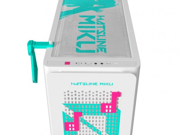 ASUS、初音ミクコラボMicroATXケース「A23 Hatsune Miku Edition」発売