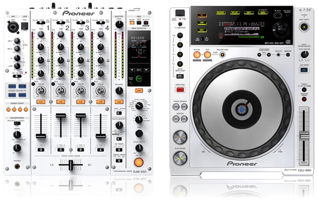 Pioneer CDJ-850-W and DJM-850-W Announced - Gearjunkies - Music
