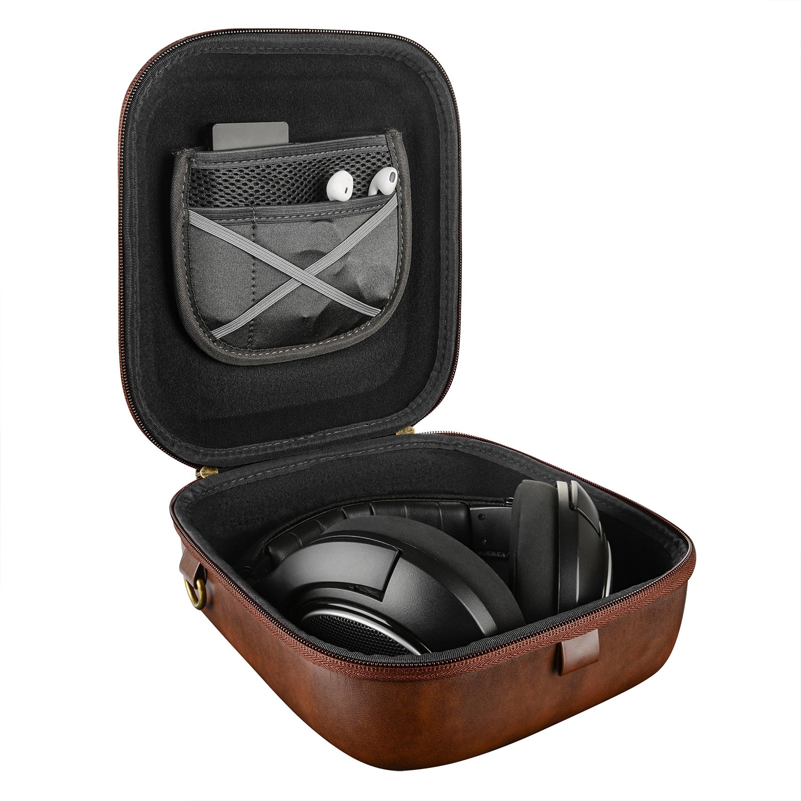 旅行用ハードシェルヘッドホンケース - ゼンハイザー対応 収納ポーチ