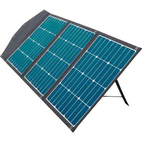 オウルテック 災害時などに電源として使える 3つ折りソーラーパネル