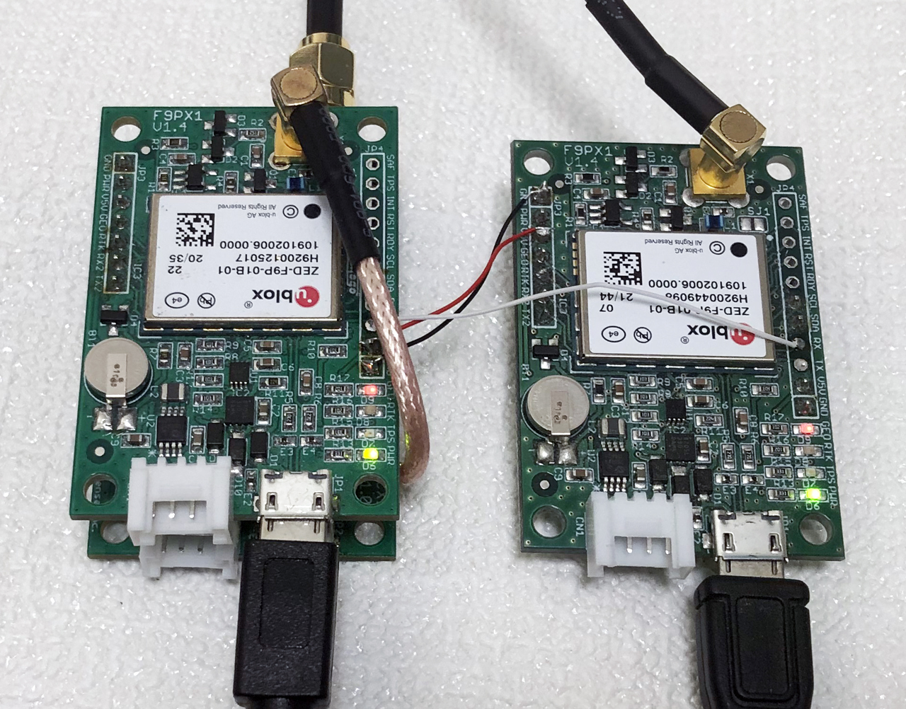 ZED-F9PのMovingBase設定方法 - 株式会社ジオセンス