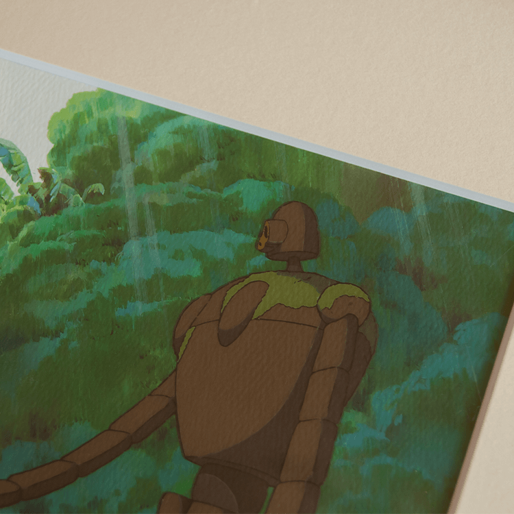 ART OF GHIBULI 天空の城ラピュタ アートフレーム カイガーモス号 ART