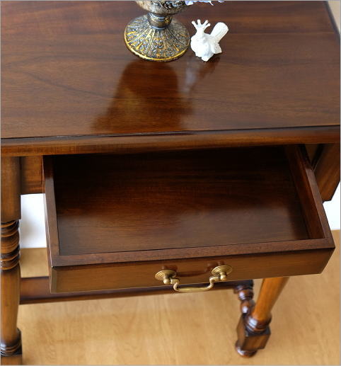 昭和レトロ コクヨ 木製コンソールテーブル コールキャビネット 電話台