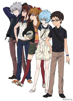 エヴァンゲリオン JINS コラボ メガネ カヲル エヴァンゲリオン JINS