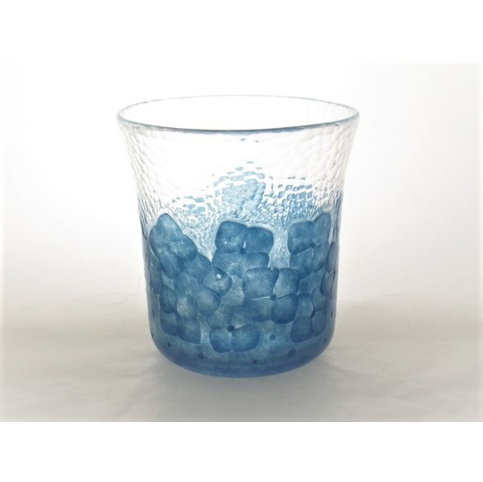 土屋章 ガラス工芸品 ガラス花瓶 一輪挿し 土屋章 ガラス工芸品 ガラス