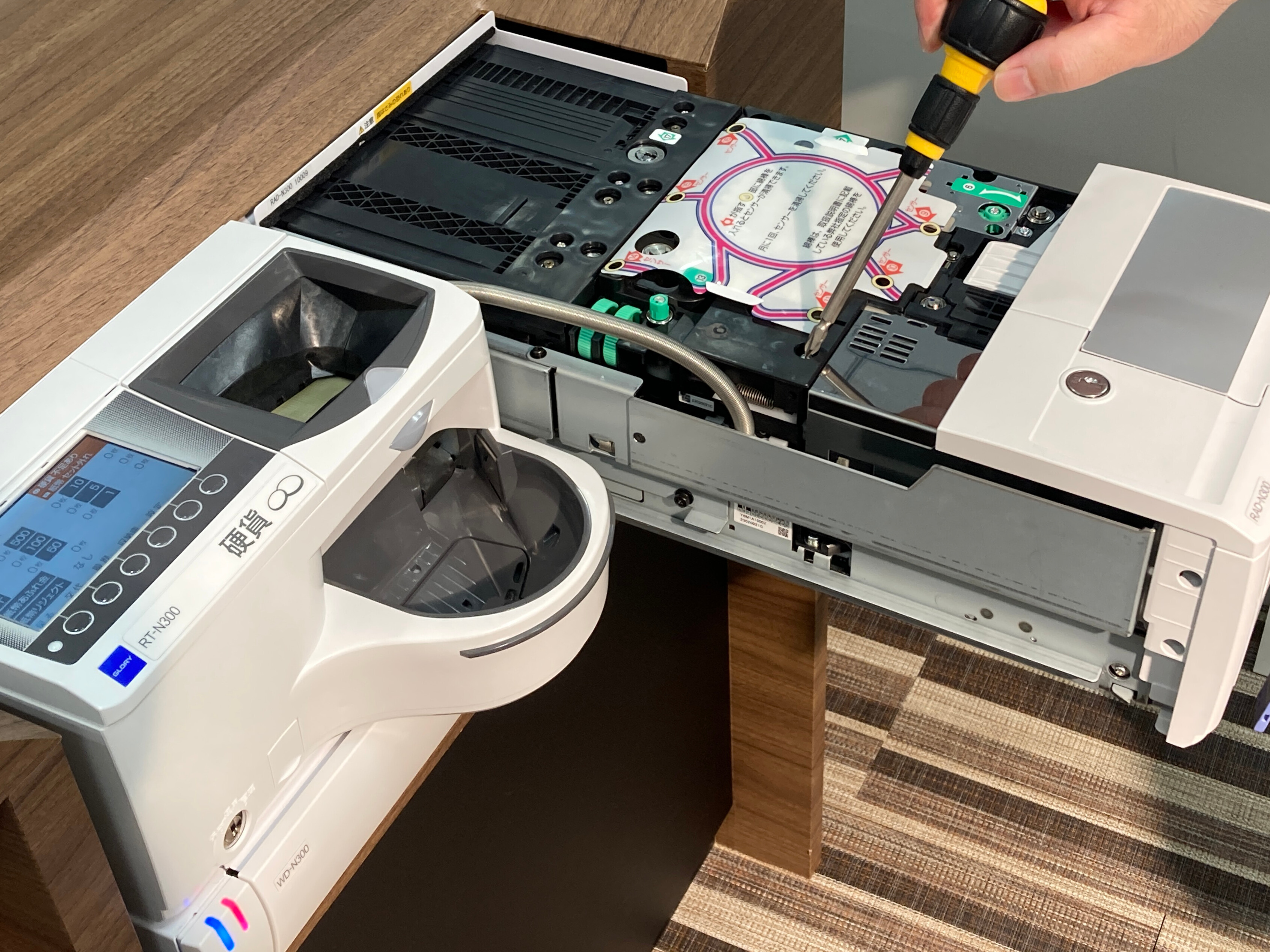 日本紙幣対応 紙幣自動精算機