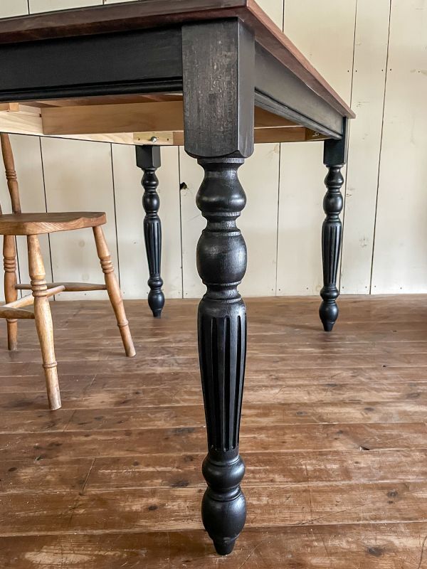 BROTHER ヴィンテージ テーブル脚 ダークブラウン BROTHER