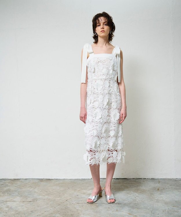 ケミカルフラワーレースワンピース / GRACE CONTINENTAL | GRACE