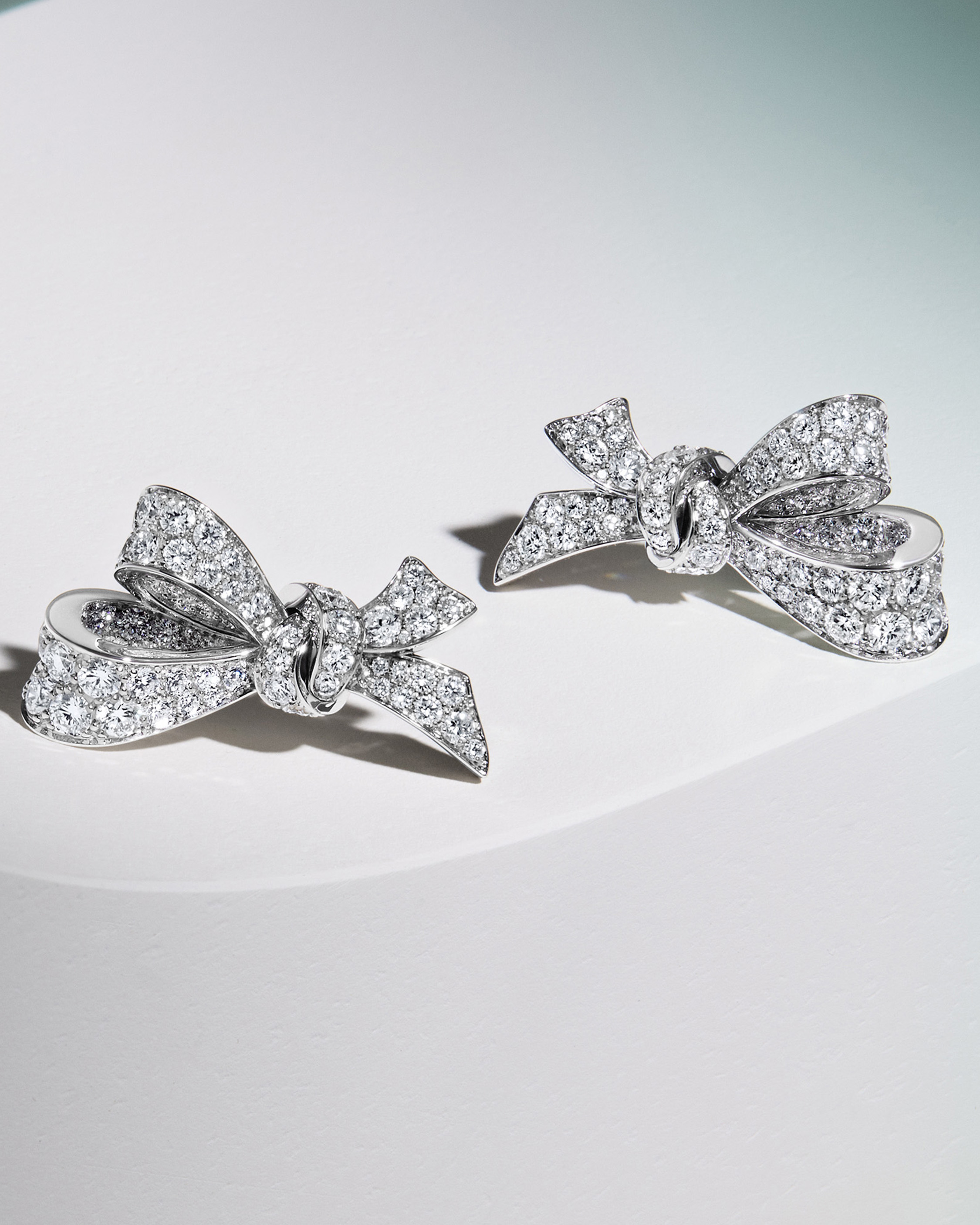 Butterfly Silhouette Diamond Double Row Necklace, - Graff