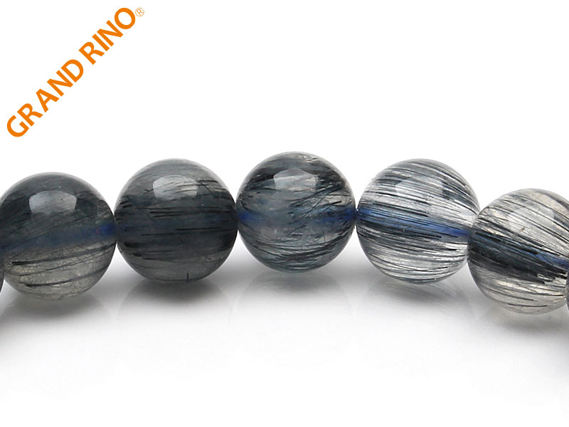 GRAND RINO / ブルーターラクォーツ(アンフィボールインクォーツ) 4A