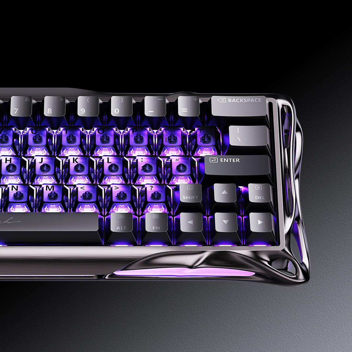 GravaStar Mercury V60 Pro Gaming Keyboard - 8kHz Magnetic Switch