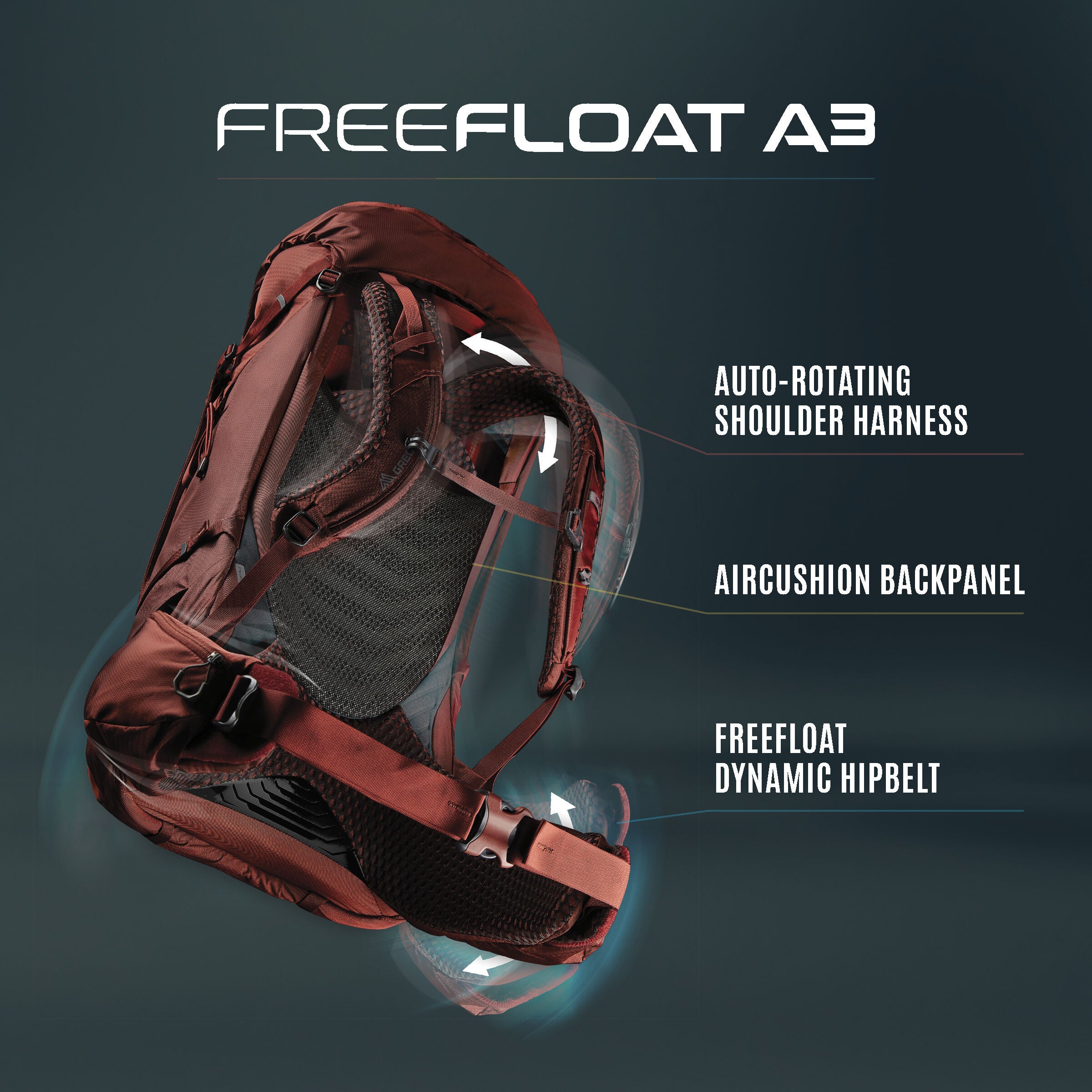 GREGORY DEVA 60 バックパック バーガンディ ディバ60 XS エッグ