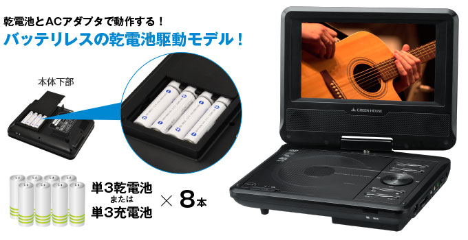 spot | GH-PDV7KSK-BK | GREEN HOUSE グリーンハウス