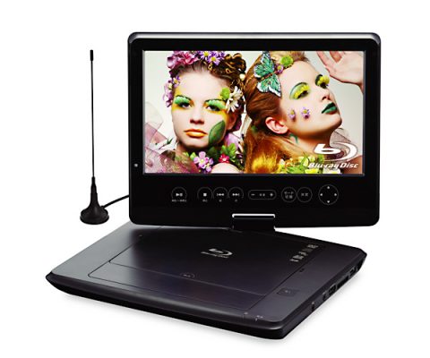 地デジも見られる10型液晶搭載ポータブルブルーレイプレーヤー新発売