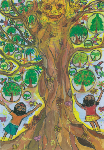 専用ページご購入できません開運絵画 ☆生命樹☆成長☆ 専用ページご