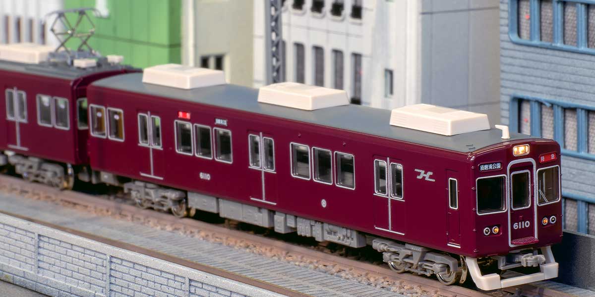 30430＞阪急6000系（旧塗装・神戸線）増結用先頭車2両セット（動力無し