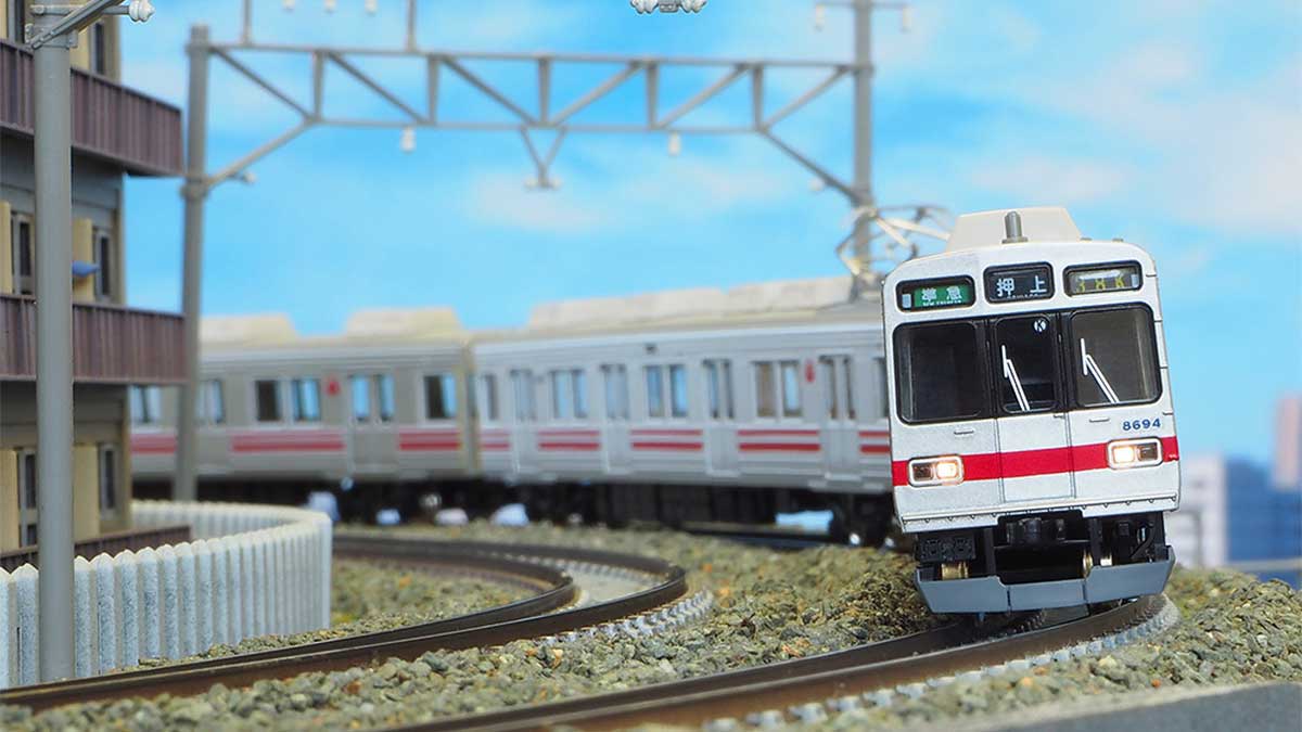 30713＞東急電鉄8590系（田園都市線・スカート付き・8694編成）基本6両