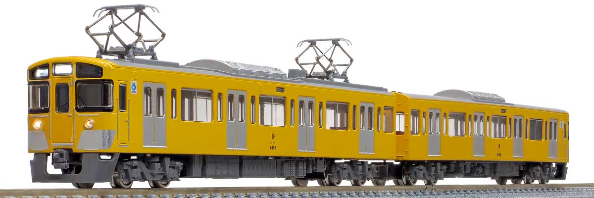 31557＞西武新2000系（後期形・新宿線・2455編成・行先点灯）増結用