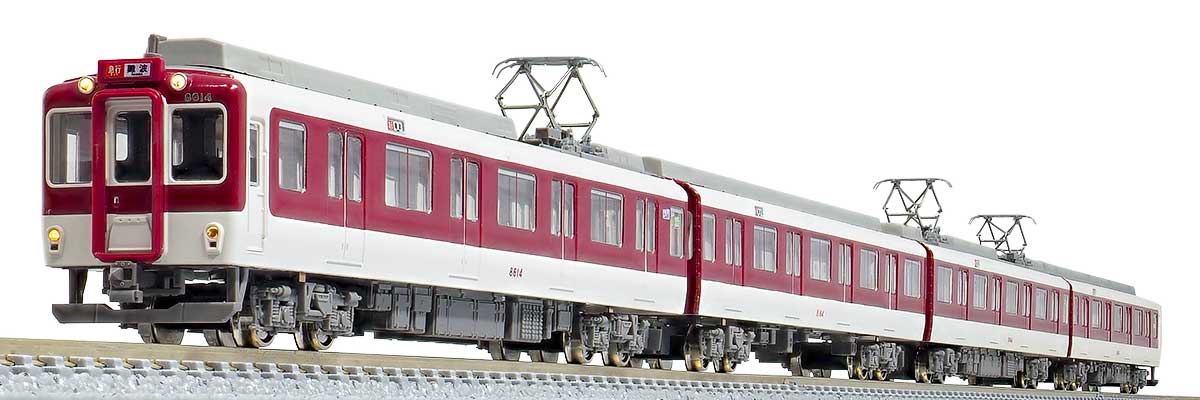 31709＞近鉄8600系（後期形・車番選択式）基本4両編成セット（動力付き