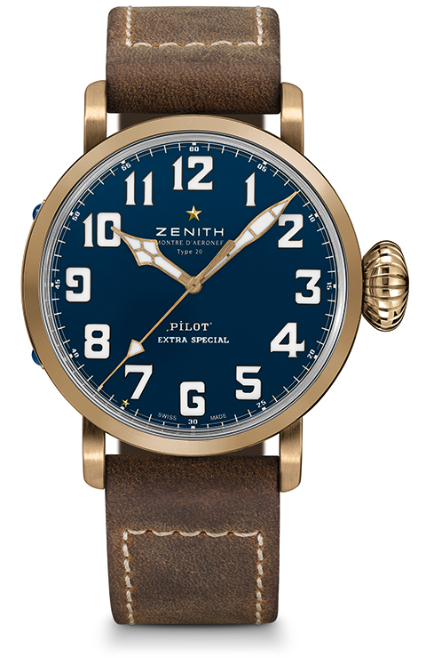 35本限定。ここでしか買えない特別モデル「ゼニス パイロット タイプ20
